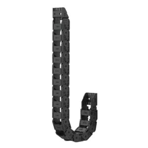 Bridge type inner opening drag chain